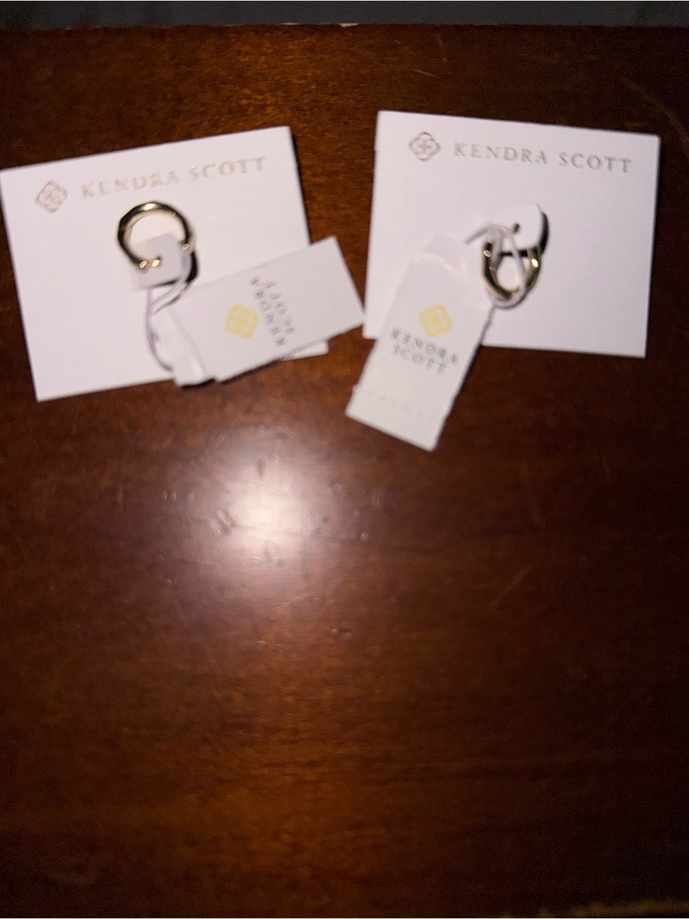 Kendra Scott Gold Huggies NWT